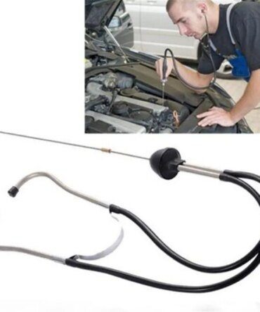 Auto Mechanics Engine Cylinder Stethoscope Hearing Hearing Cylinders Stethoscope Engine Tester Diagnostic Tool