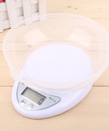 With tray 5kg LED Portable Digital Scale Scales Food Balance Measuring Weight Kitchen Scales Small Scale Weighing In Grams