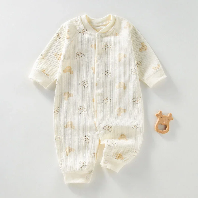 Spring Clothes Baby Clothes Girls Boys Bodysuit & One piece Long Sleeve Newborn Outfit for Outdoor Clothes Spring Autumn Summer - Image 4