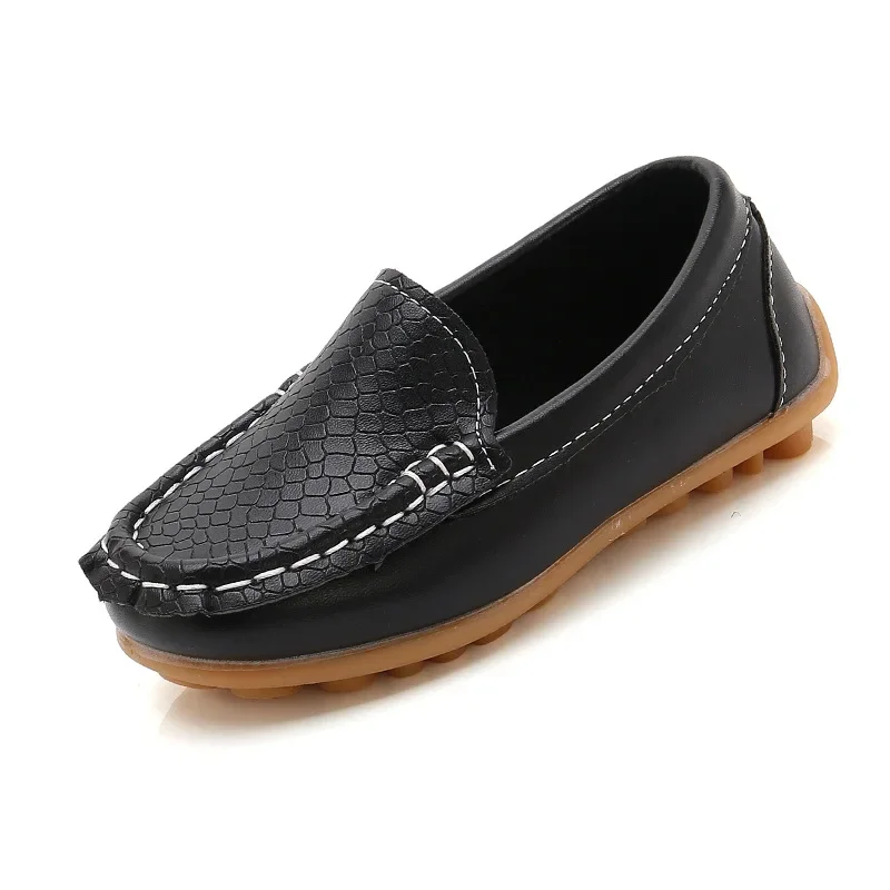 Fashion Flats For Children Casual Comfortable PU Leather Slip On Shoes Boys Girls Kids Candy 10 Colors Moccasin Loafers All Size - Image 6