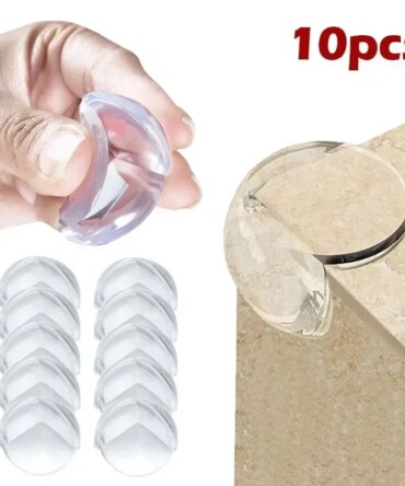1/12pcs Children Baby Safety Silicone Protector Furnitur Table Corner Edge Protection Cover Kids Soft Anticollision Edge Guards