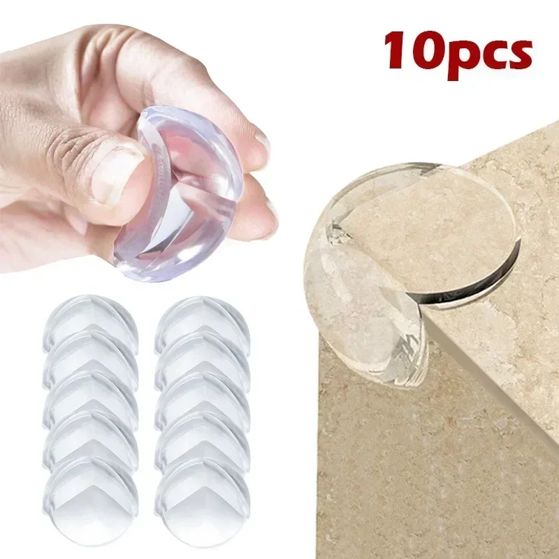 1/12pcs Children Baby Safety Silicone Protector Furnitur Table Corner Edge Protection Cover Kids Soft Anticollision Edge Guards