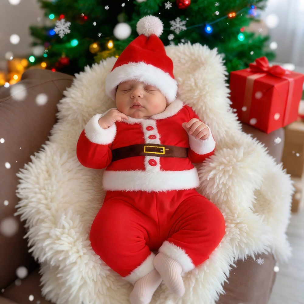 Ylsteed Newborn Christmas Outfit For Photo Shooting Studio Photoshoot Props Baby Photography Clothes