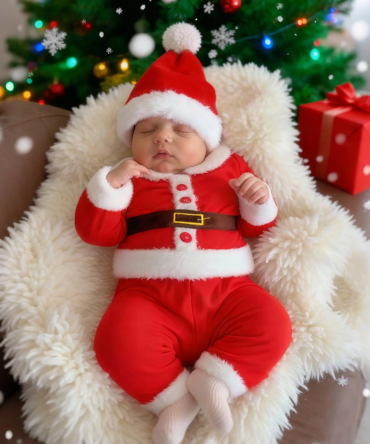 Ylsteed Newborn Christmas Outfit For Photo Shooting Studio Photoshoot Props Baby Photography Clothes