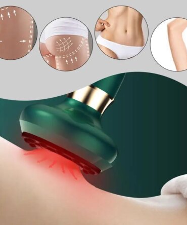 hot sale Anti Cellulite Massager Handheld Cellulite Massager Hot Compress Electric Suction Cup Massager For Leg Body Slimming