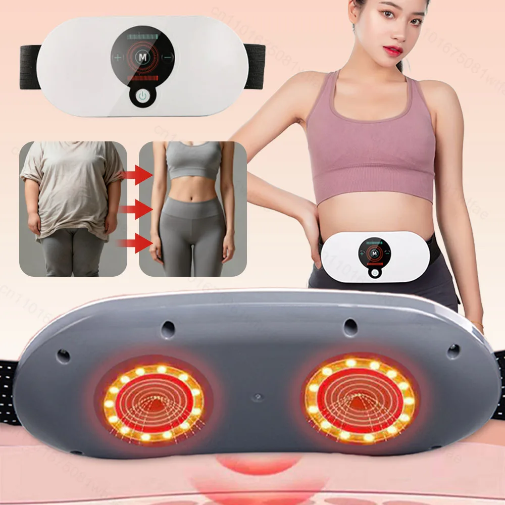 Smart Abdominal Massage Slimming Machine Fat Burning Weight Loss Body Shaping Electric Waist Belt Home Fitness Equipment
