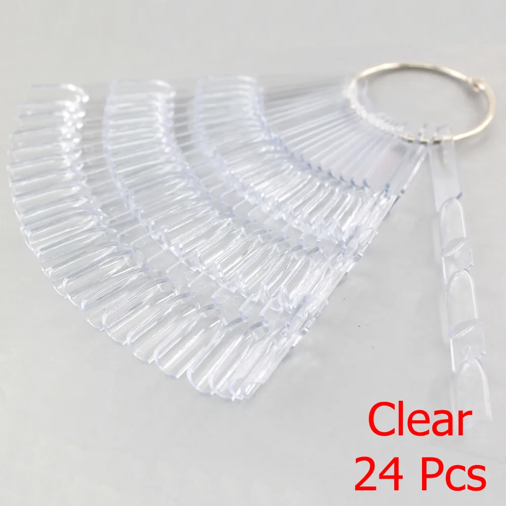 Clear-3-24Pcs