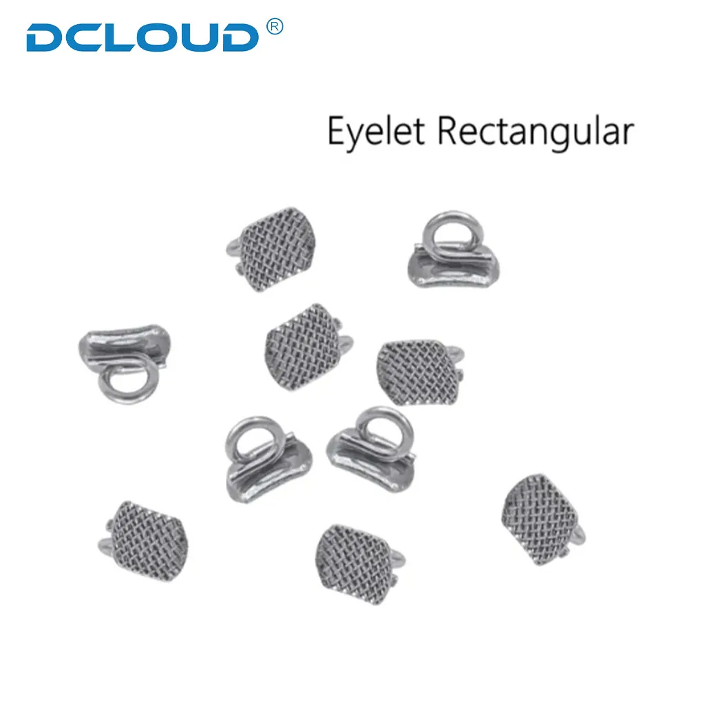 Dental Orthodontic Lingual Button Crimpable Hooks Metal Bondable Direct Eyelets Traction Hook Dentistry Accessories Materials - Image 6