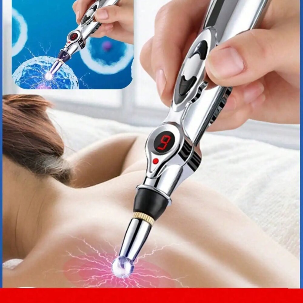 Meridian Pen Electronic Energy Circulation Massage Pen Energy Pulse Pen Meridian Pen Soothing And Relaxing Household Artifact