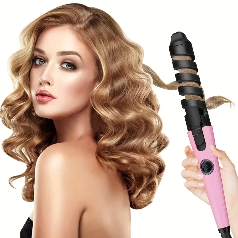 Automatic Curling Iron,Hair Straightener And Curling 2 In 1,New Self Curling Iron, Hair Styling,Perfect Holiday Gift For Women