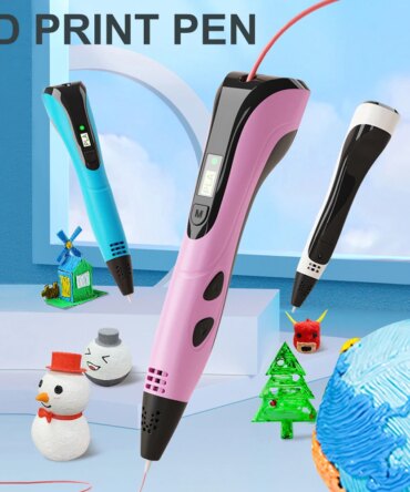 2022 NEW 3D Printing Pen 3d Pen Set for Kids Chidren Child's Birthday Christmas Creative DIY Gift LCD Display with PLA Filament