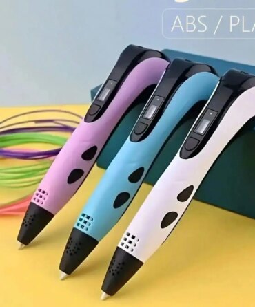 High-Quality 3D Printing Pen with PLA Filament Options 9m/25m/50m/100m Creative Painting Tool for 3D Model Design Christmas Gift
