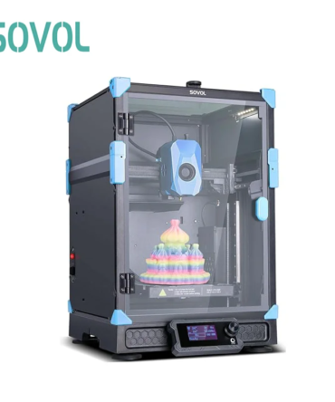 Sovol Zero 3D Printer, 1200mm/s High Speed ​​CoreXY 3D Printer with Teddy Scan and Pressure Sensing
