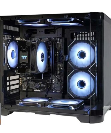 YEAH MAGIC Gaming Desktop AMD Ryzen 5 5600GT 3.9GHz 16GB(8G*2) DDR4 3200 1T NVME SSD ARGB 7 Fans Win 11 Home Gamer Desktop Compu
