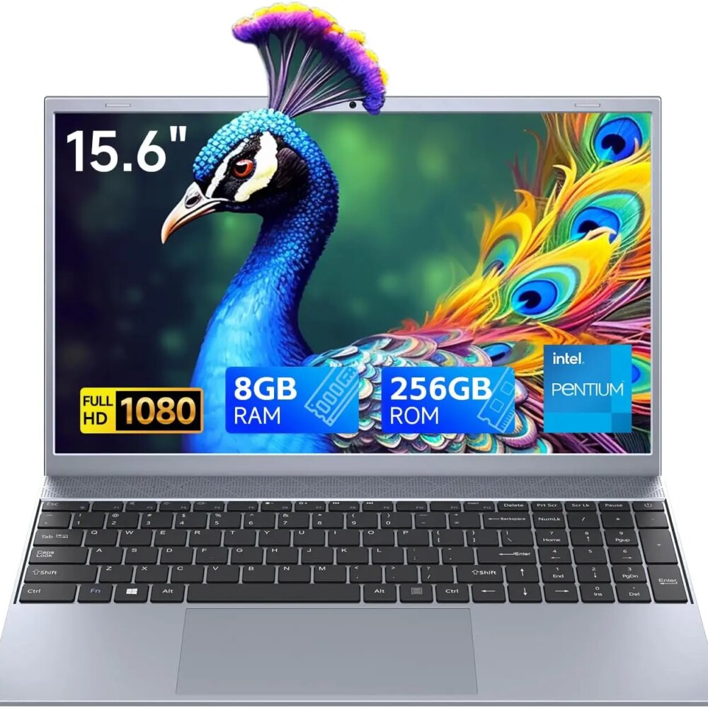 15.6 Inch Laptop J3710 8GB RAM 256GB SSD Windows 11 For Students And Business