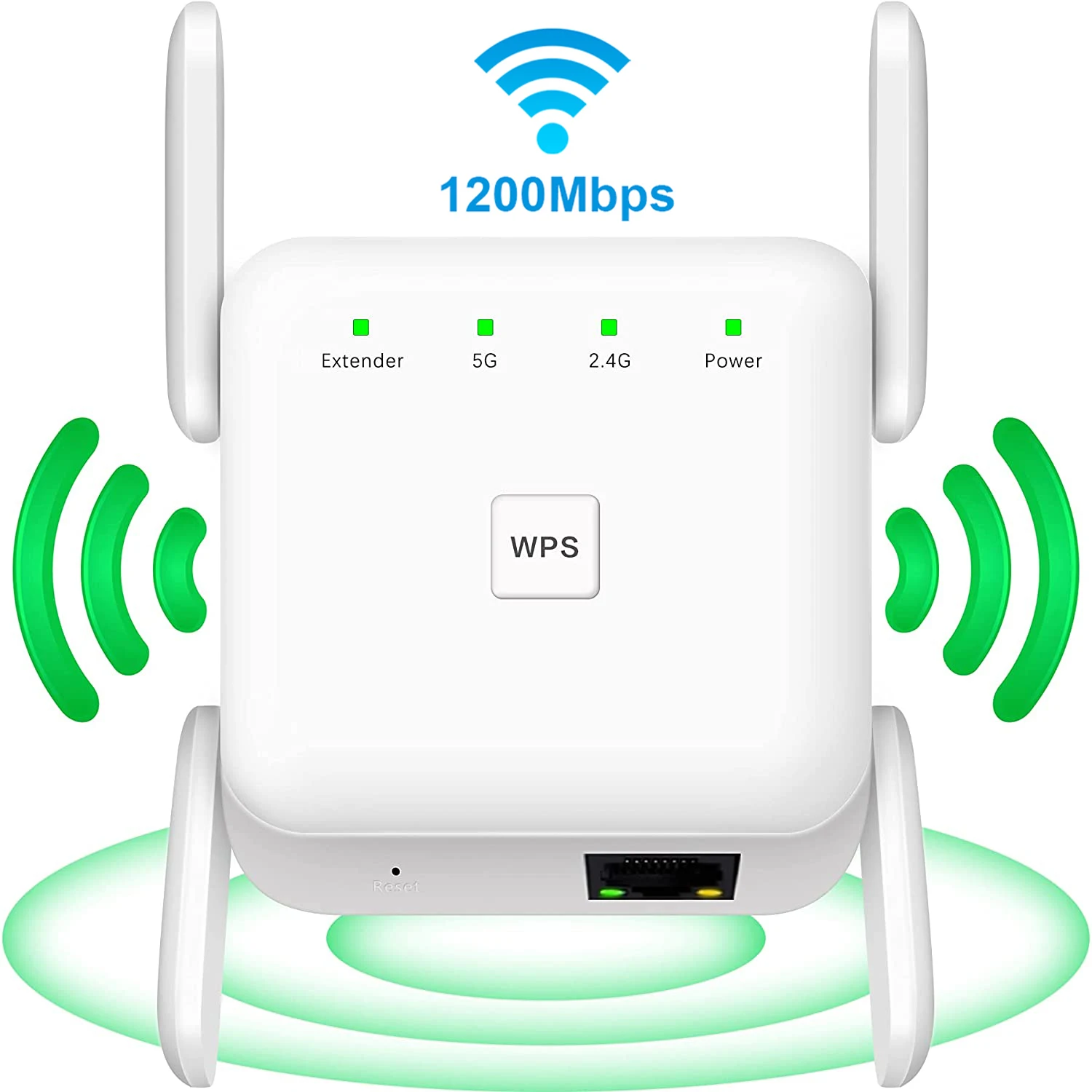 AC1200 Wireless WiFi Repeater Booster 2.4G/5GHz Wi-Fi Signal Amplifier Extender Router Network Wlan WiFi Repetidor