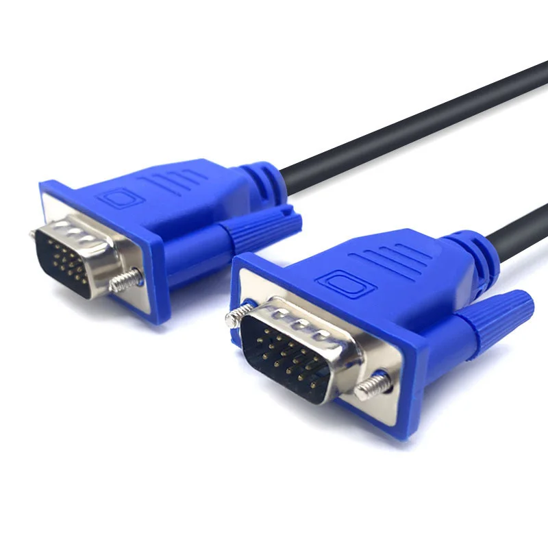 30CM 1.5m 3m 5m 10m 1080P VGA Extension Cable HD 15 Pin Male To Male Wire Copper Core for PC Computer Monitor Projector