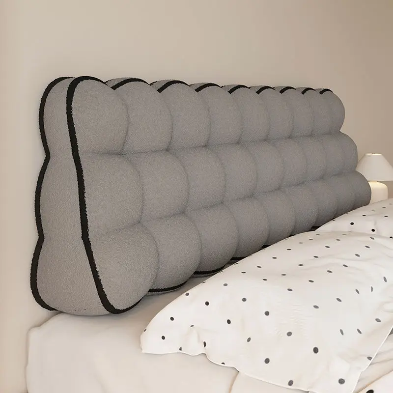 Soft Snowball Bedroom Decor Bed Head Headboard Wall Panel Backrest Pillow Home Decoration Cabecero Cama - Image 3