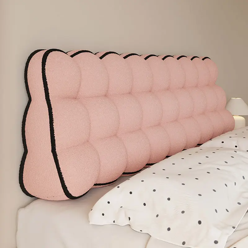 Soft Snowball Bedroom Decor Bed Head Headboard Wall Panel Backrest Pillow Home Decoration Cabecero Cama - Image 5