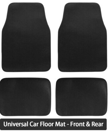 Universal Car Floor Mat Front & Rear Automotive Carpet Floor Mats Dirt and wear-resistant For SUV Sedans Vans Accessories