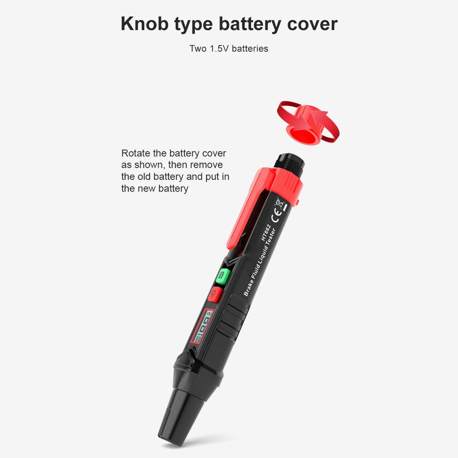 Brake Fluid Liquid Tester Pen Oil Moisture Detector Vehicle Automotive Diagnostic Test Tool - Image 5