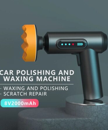 Car Polishing Sanding Machine Wireless Car Paint Scratch Repair Windscreen Glass Oil Film Remove Machine Leather Care