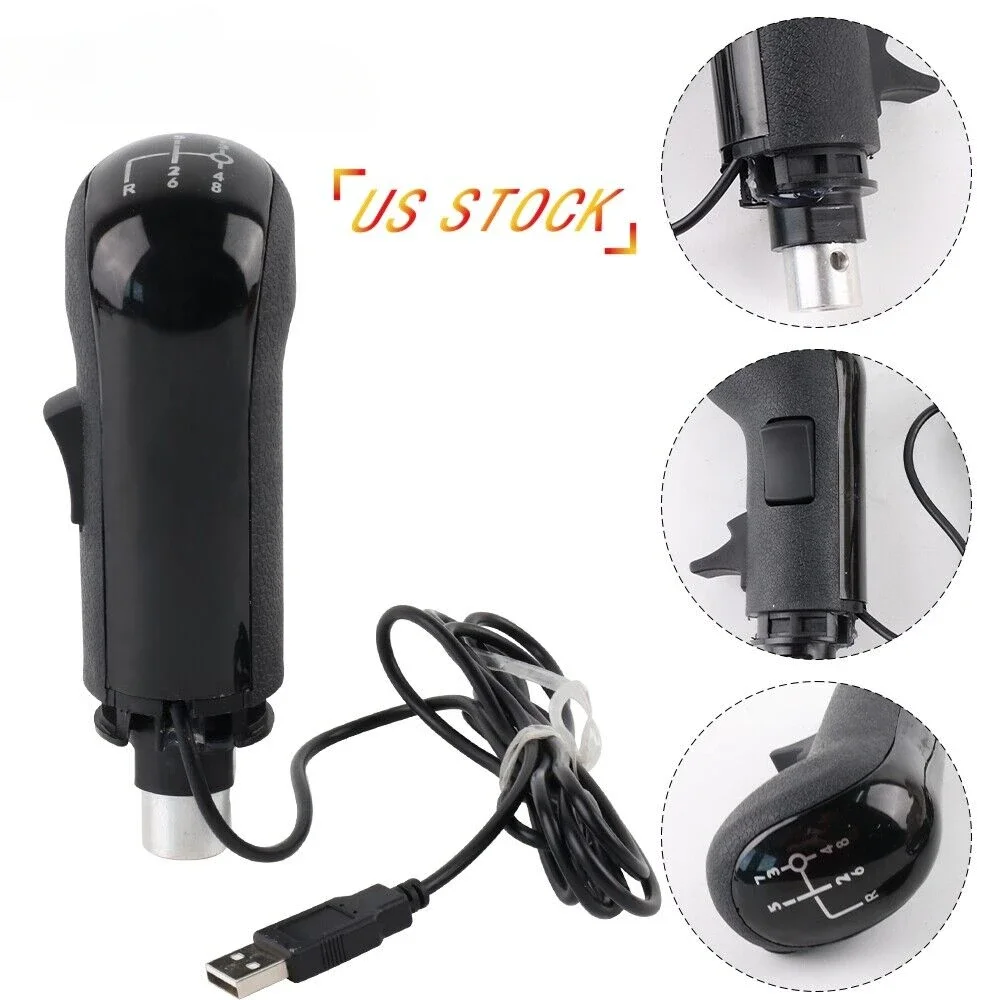 USB Game Replacement American Truck Simulator Switch 18 Gear Shifter Knob SKRS
