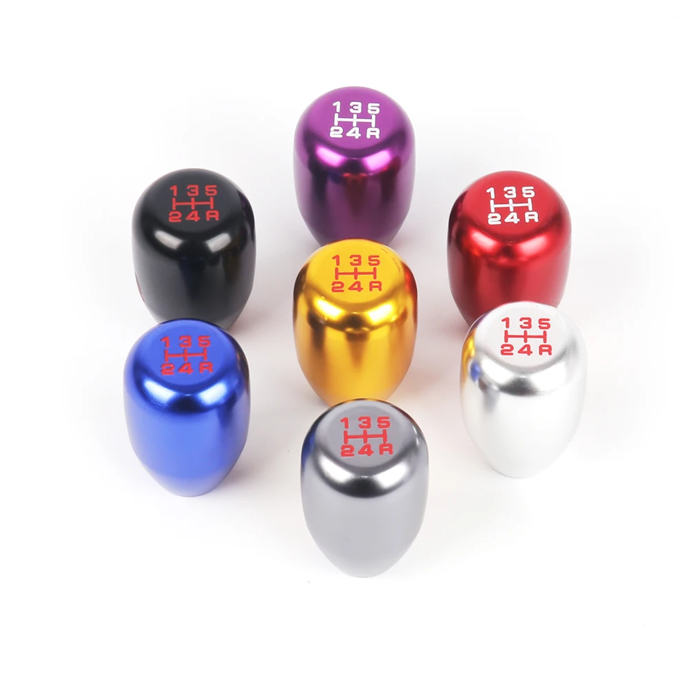 Aluminum Alloy Universal 5 Speed Car Auto Gear Shift Knob For Manual Transmission Automatic Gear level - Image 6