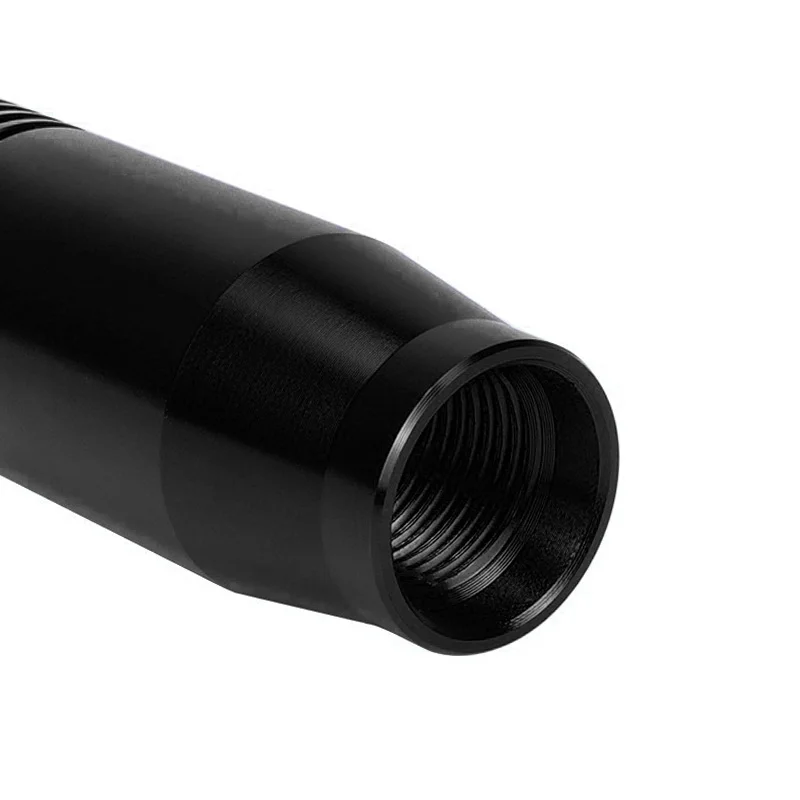 8.5cm Aluminum Gear Shift Knob Stick Manual Transmission Universal Car Extended Gear Shifter Gear Head Knob with 3 adapters - Image 5