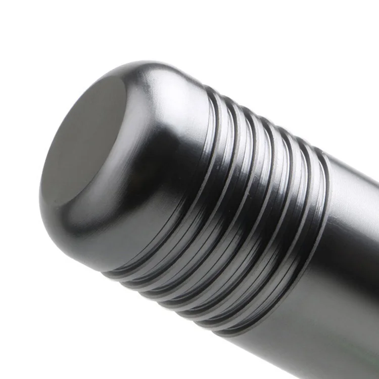8.5cm Aluminum Gear Shift Knob Stick Manual Transmission Universal Car Extended Gear Shifter Gear Head Knob with 3 adapters - Image 4