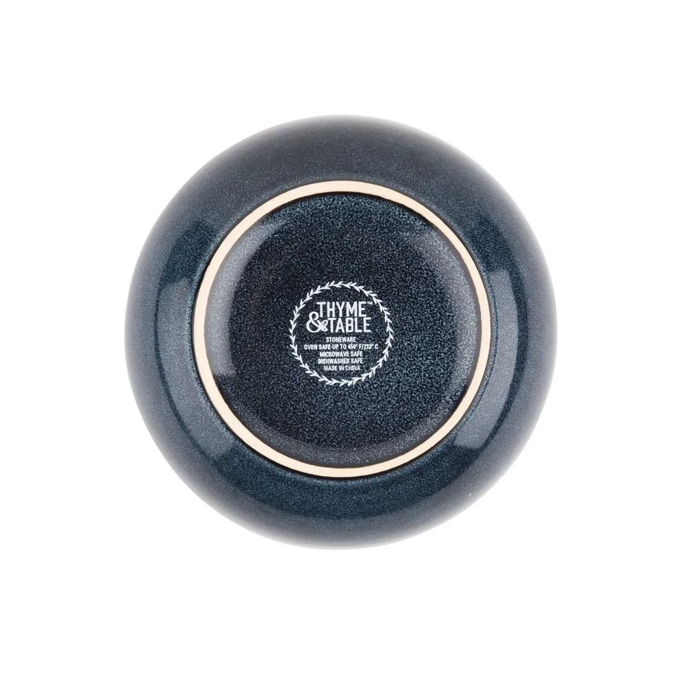 Stoneware Ceramic Bowl Dishwasher Microwave Safe Durable Kitchen Essential Cooking Soups Stews Salads Easy Clean Classic Design - Image 5