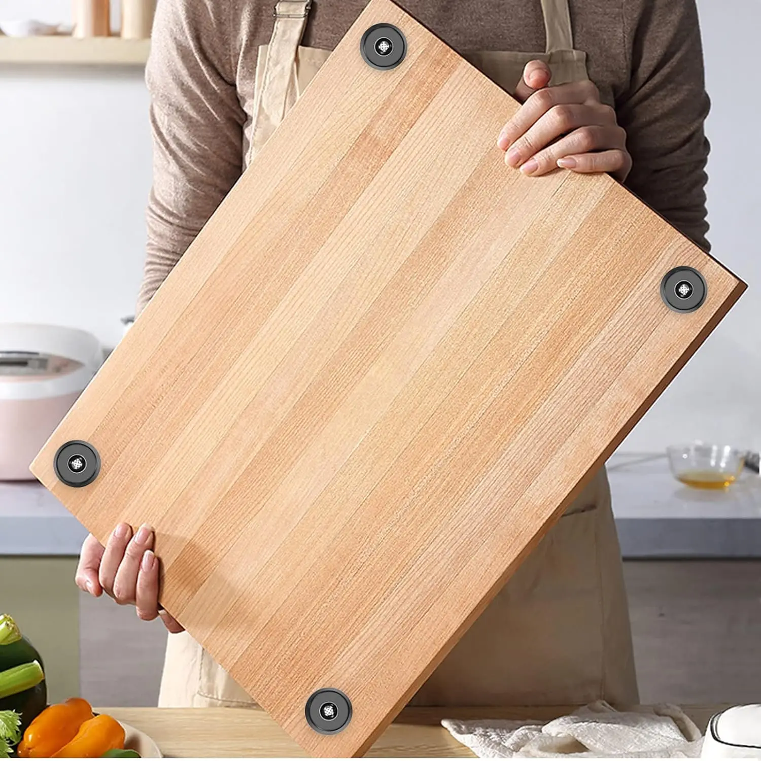 8/80Pcs Rubber Pads Floor Protectors Non-slip Cutting Board Furniture Bumper Gasket Table Chair Leg Cover Furniture Hardware Mat - Image 3