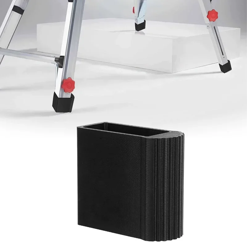 1/2/4pcs Non-slip Rubber Ladder Feet 50x22mm Furniture Leg Chair Replacement Protectors Cover Accessories Floor Step Cap