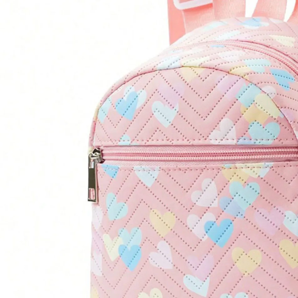 Girls Rainbow Unicorn Mini Backpack Children Kids Multicolored PU School Bag with Style and Durability for Little Fashionistas - Image 6