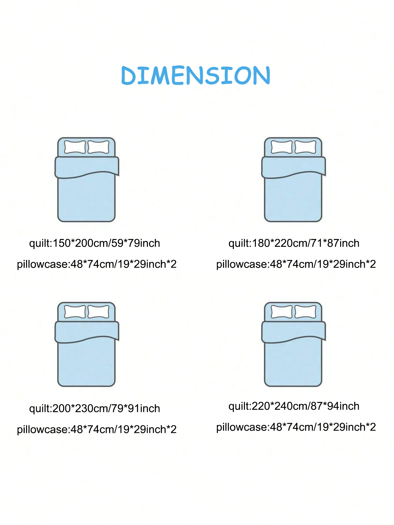 3pcs New Printed Quilt Set for Ladies Bedroom Apartment Student Dormitory Sweet Wind Cartoon (1pc Quilt Set +2pcs Pillowcase) - Image 6