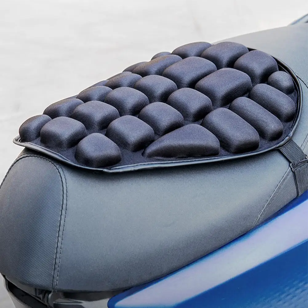 Universal Motorcycle Seat Cushion Fabric Seat Cover Saddles Breathable Comfort Pressure Relief Protector Motorbike Pads - Image 3