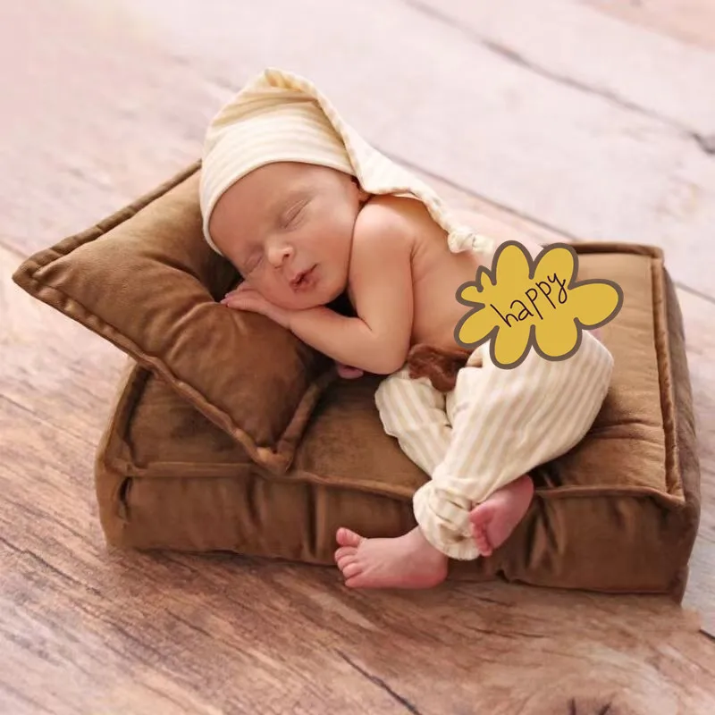 Newborn Photography Props Mini Mattress Cushion for Baby Bed Basket Chair Posing Bedding Fotografia Accessories - Image 6
