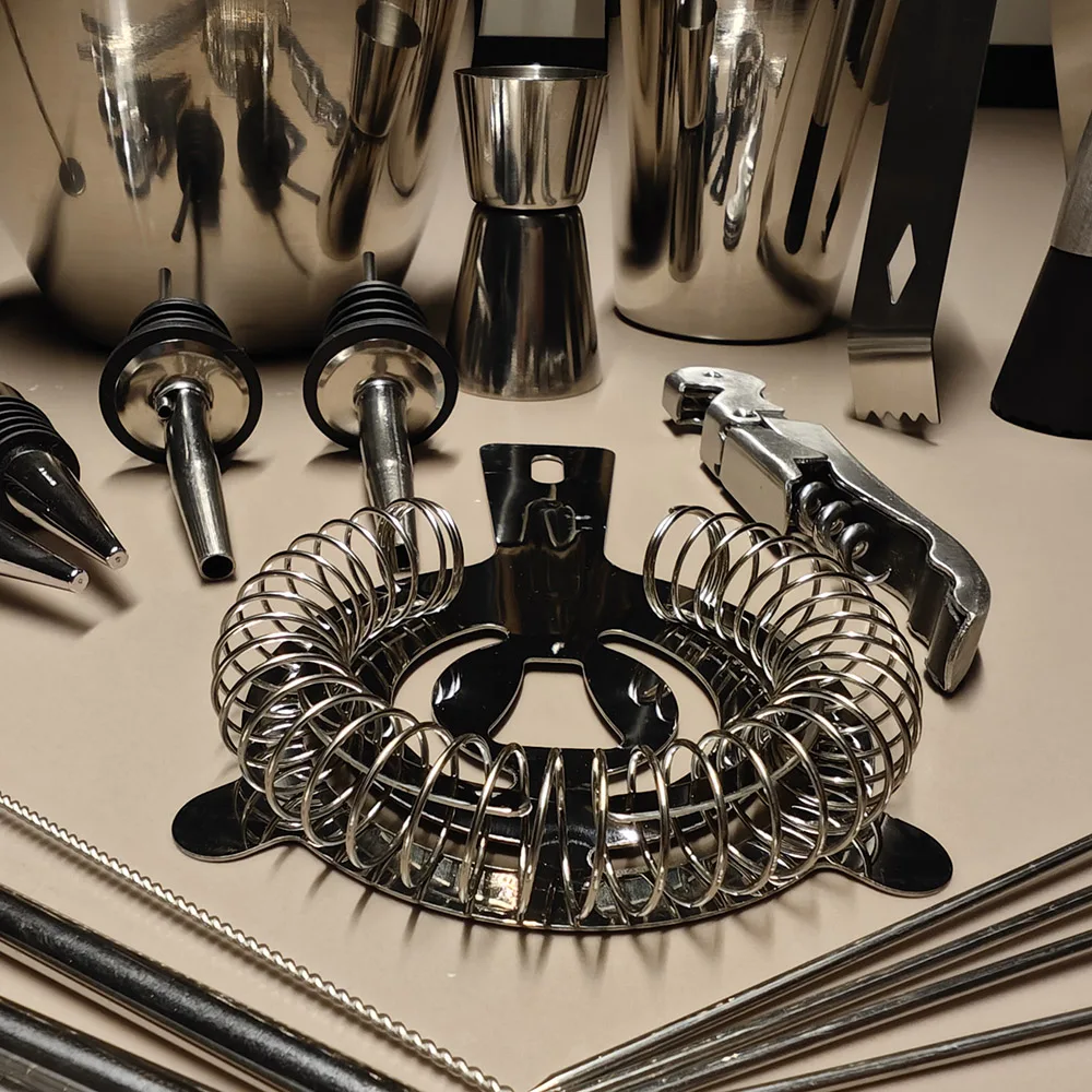 UPORS Stainless Steel Cocktail Shaker Mixer Wine Martini Boston Shaker For Bartender Drink Party Bar Tools 550ML/750ML - Image 3