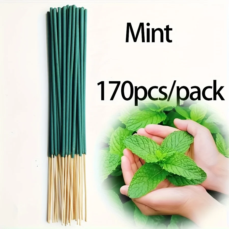 170pcs Scented Bamboo Incense Sticks – 24/73/170 Mixed Pack for Home Use - Image 4