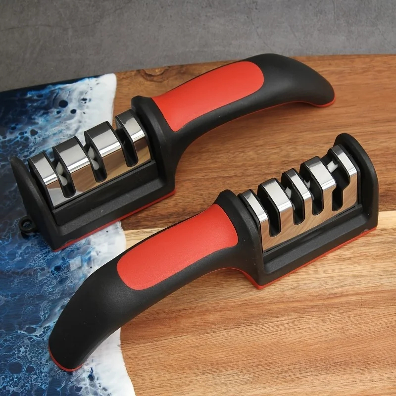 1-Pack Knife Sharpener Tool - Super Bowl Prep Edge Maintenance for Slicing Meats & Vegetables