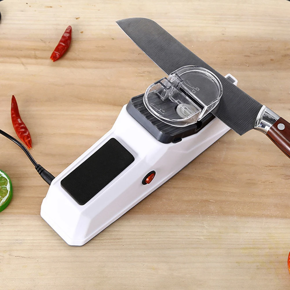 Knife Sharpener Adjustable Automatic Knives Sharpeners Household Rechargable Sharpeners Fast Sharpening Tool Fine Grinding Blade