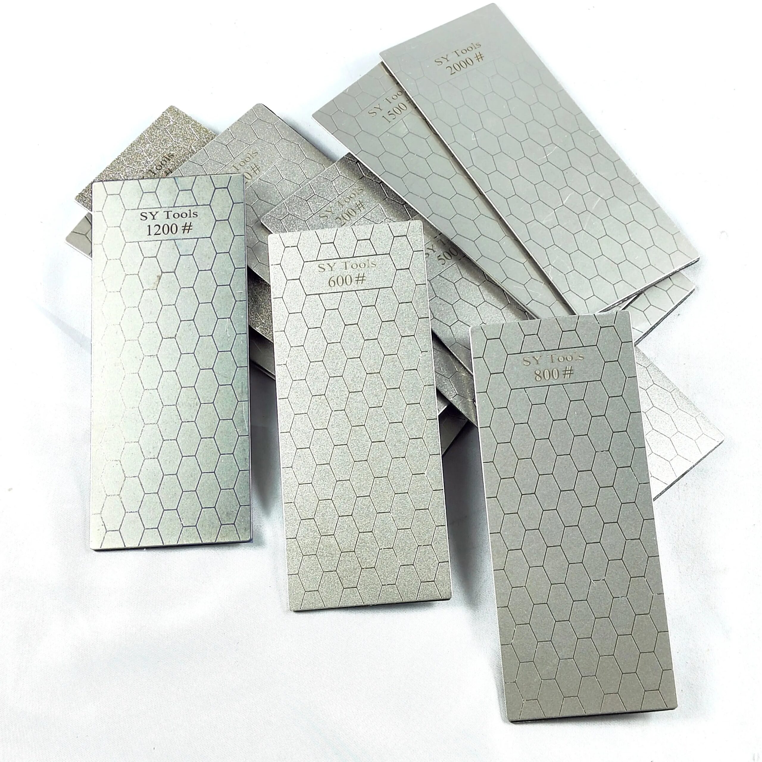 1pc Knife Sharpening Stone Kitchen Household Knife Diamond Knife Sharpener With Honeycomb Pattern 80#-3000# - Image 6