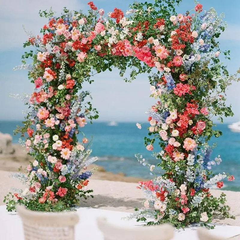 Wedding Arch Flower Frame Stand Balloon Arch Support Wedding Party Supplies Outdoor Lawn Decor Baby Shower Birthday Backdrop - Image 4