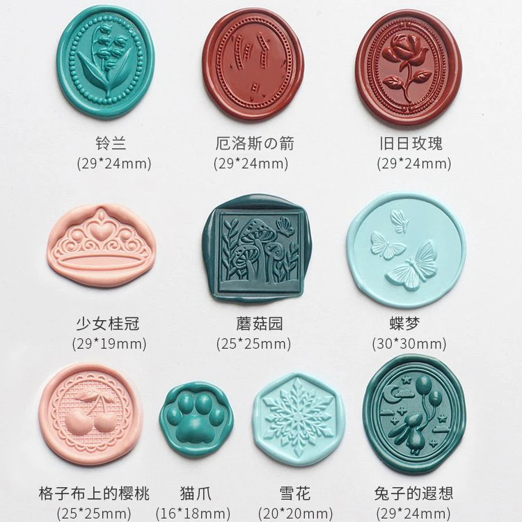 Seal Wax Stamps Head Zinc Alloy New Pattern For DIY Sealling Wax Stamp Scrapbooking Envelope Invitation Gifts Crafts Decoration - Image 6