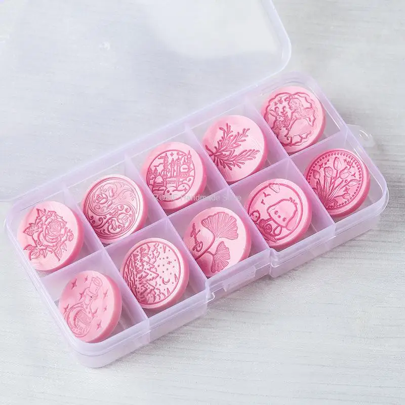 PP Seal Wax Stamps Head DIY Sealling Wax Stamp Scrapbooking Envelope Invitation Gifts Crafts Decoration - Image 3