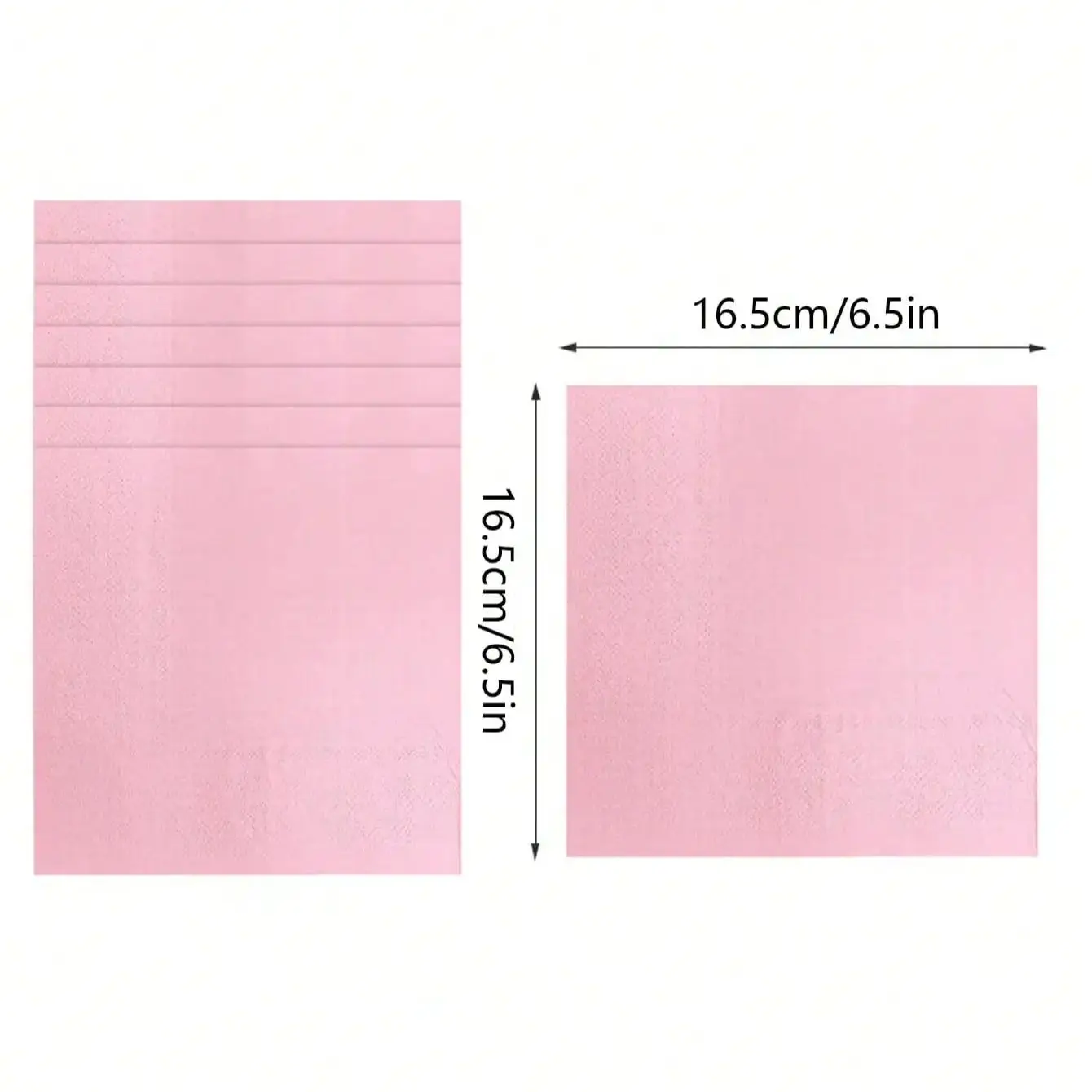 Pink Party Supplies Set Include Paper Plastic Spoons Forks Knives 9/7 Inch Disposable Dinner Dessert Plates - Image 5