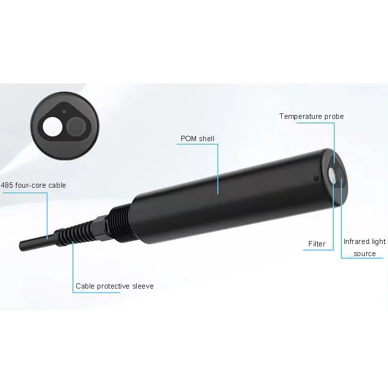 Water turbidity detector suspended solids sewage industrial sludge concentration meter analyzer turbidity sensor transmitter - Image 3