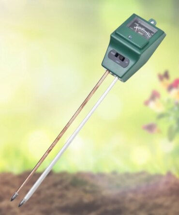 3 in 1 Soil Moisture Sensor Plant Digital Analyzers PH Monitor Detector Eco-friendly Portable Practical for Garden Plant Flower