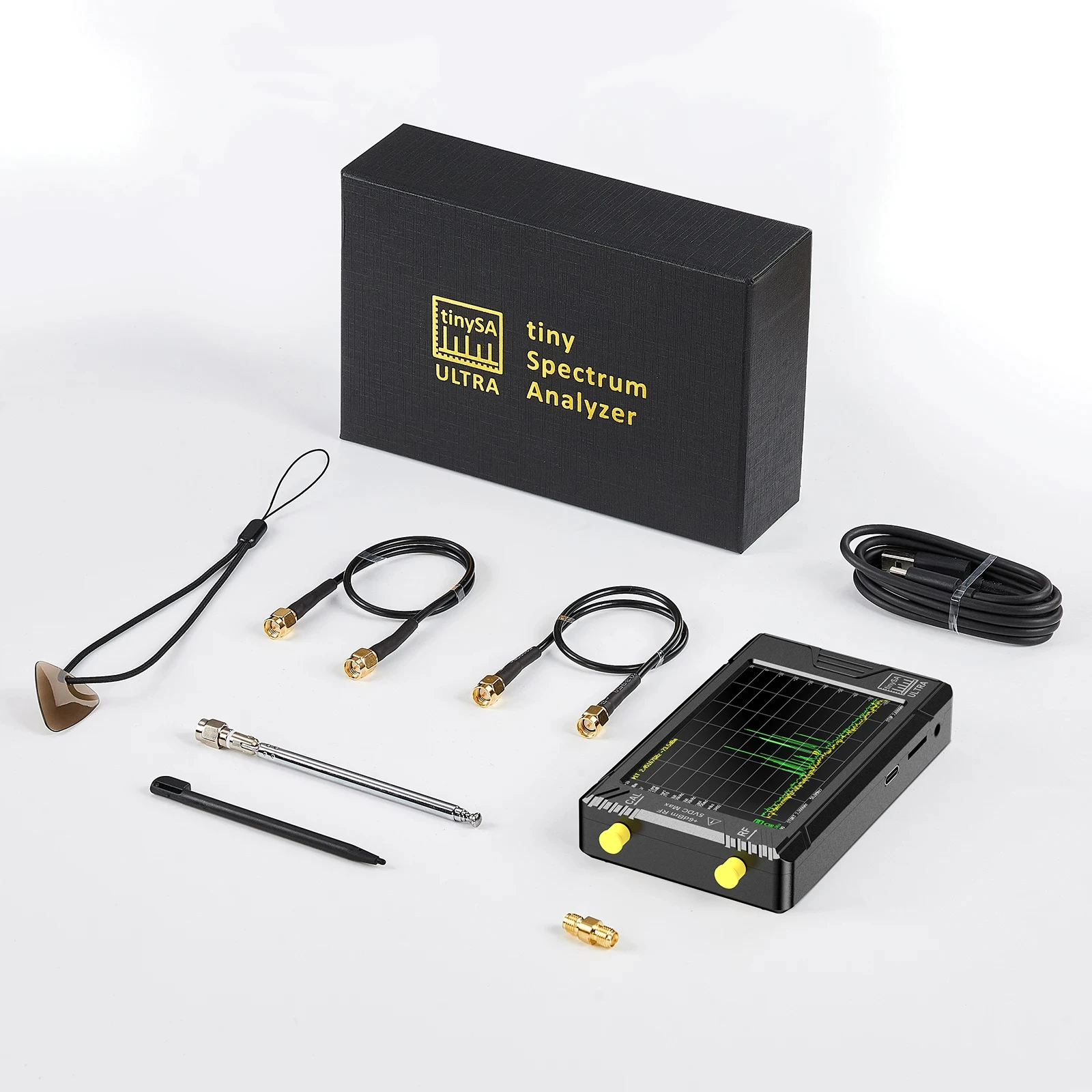 New Original TinySA ULTRA Handheld Tiny Spectrum Analyzer TinySA 4 Inch Touch Screen Build in Battery - Image 6