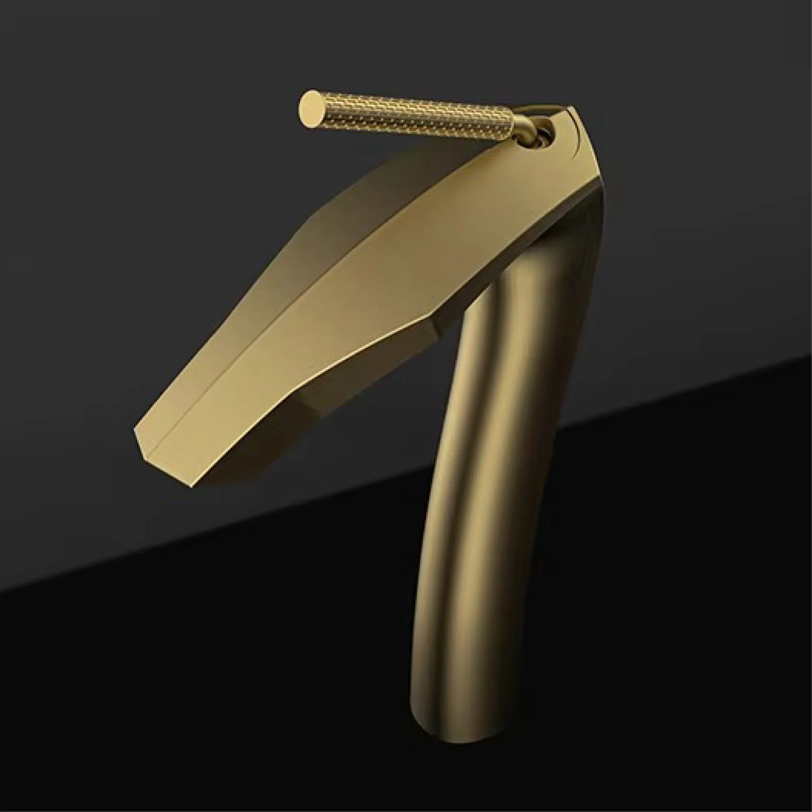 Luxury Brushed Gold Brass Bathroom Faucet Modern Ceramic Cartridge Basin Mixer Tap Hot&Cold Water Deck- Mounted Sink Fixtures - Image 6